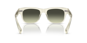 Oliver Peoples Birell Sun with Pale Citrine frame and Green lenses - image 5