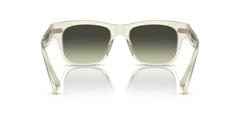 Oliver Peoples Birell Sun with Pale Citrine frame and Green lenses - Image 5