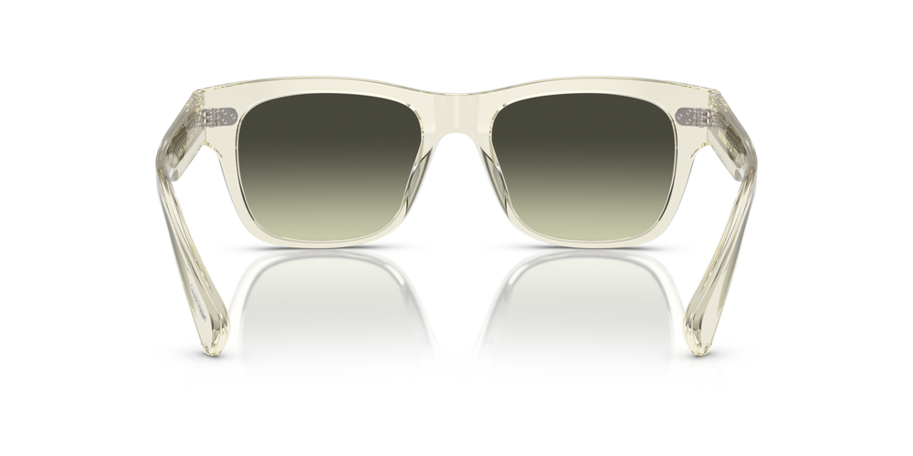 Sie Oliver Peoples Birell Sun mit Pale Citrine Gestell und Grün Gläsern - bild 5