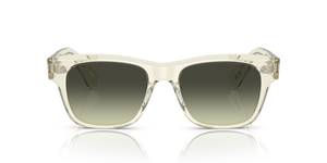 Sie Oliver Peoples Birell Sun mit Pale Citrine Gestell und Grün Gläsern - bild 2
