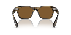 Oliver Peoples Birell Sun avec une monture Olive Smoke et des verres Brun - image 5