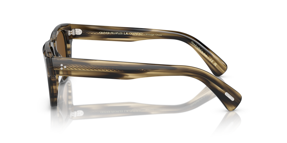 Oliver Peoples Birell Sun with Olive Smoke frame and Brown lenses - Image 4