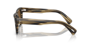 Oliver Peoples Birell Sun with Olive Smoke frame and Brown lenses - Image 4