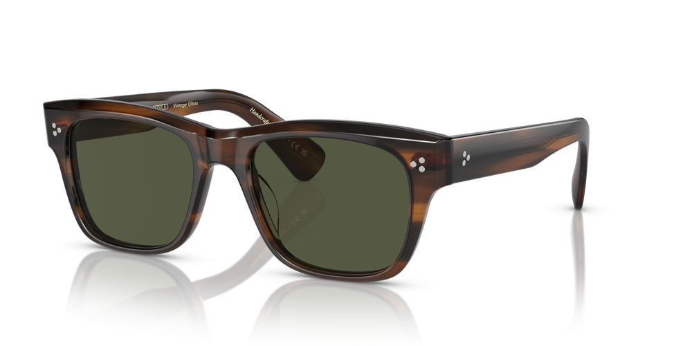 Sie Oliver Peoples Birell Sun mit Tortoise Toskana Gestell und Grün Gläsern - bild 3