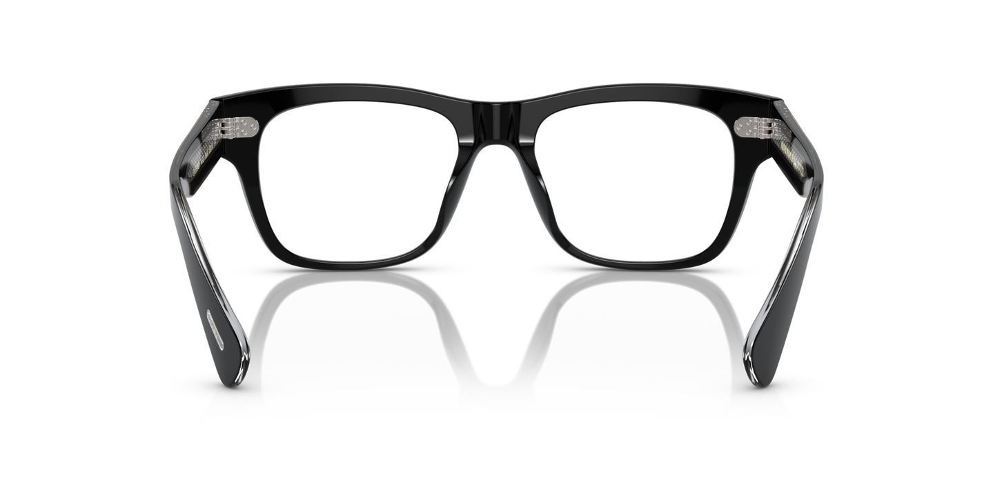 Oliver Peoples Birell with Black frame - Image Nosepads