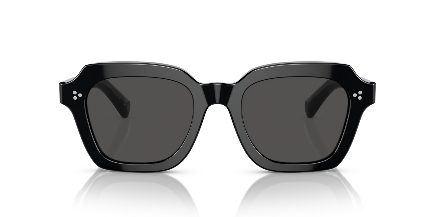 Oliver Peoples Kienna with Black frame and Grey lenses - Image Lenses