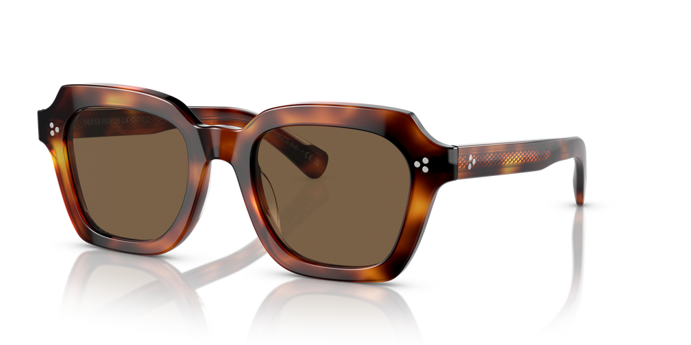 Sie Oliver Peoples Kienna mit Mahagoni dunkel Gestell und Braun Gläsern - bild 1