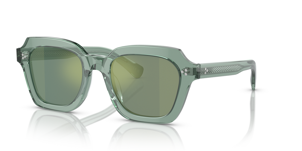 Sie Oliver Peoples Kienna mit Efeu Gestell und Gold Gläsern - bild 3
