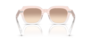 Oliver Peoples Kienna avec une monture Soie claire/cristal dégradé et des verres Brun - L'image 5