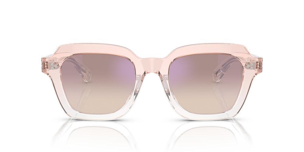 Oliver Peoples Kienna con montatura Seta chiaro/Cristallo sfumato e lenti  Marrone - immagine 2