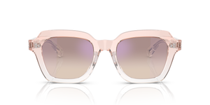 Oliver Peoples Kienna avec une monture Soie claire/cristal dégradé et des verres Brun - L'image 2