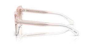 Oliver Peoples Kienna with Light Silk/Crystal Gradient frame and Brown lenses - Image 4