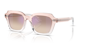 Oliver Peoples Kienna with Light Silk/Crystal Gradient frame and Brown lenses - Image 1