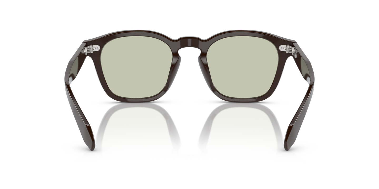 Oliver Peoples N.03 with Kuri Brown frame - Image Nosepads