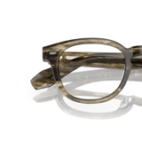 Oliver Peoples N.01 の ソフトオリーブバーク フレーム - Variant
