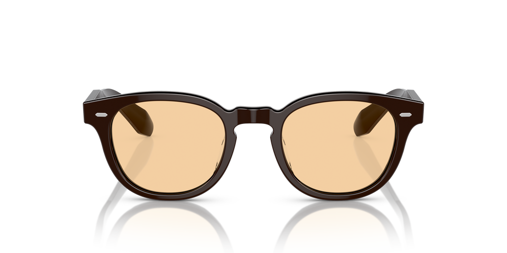 Oliver Peoples N.01 mit Kuri Brown Gestell - Das Bild 2