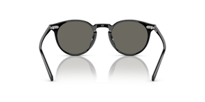 Oliver Peoples N.02 Sun with Black frame and Grey lenses - Image 5