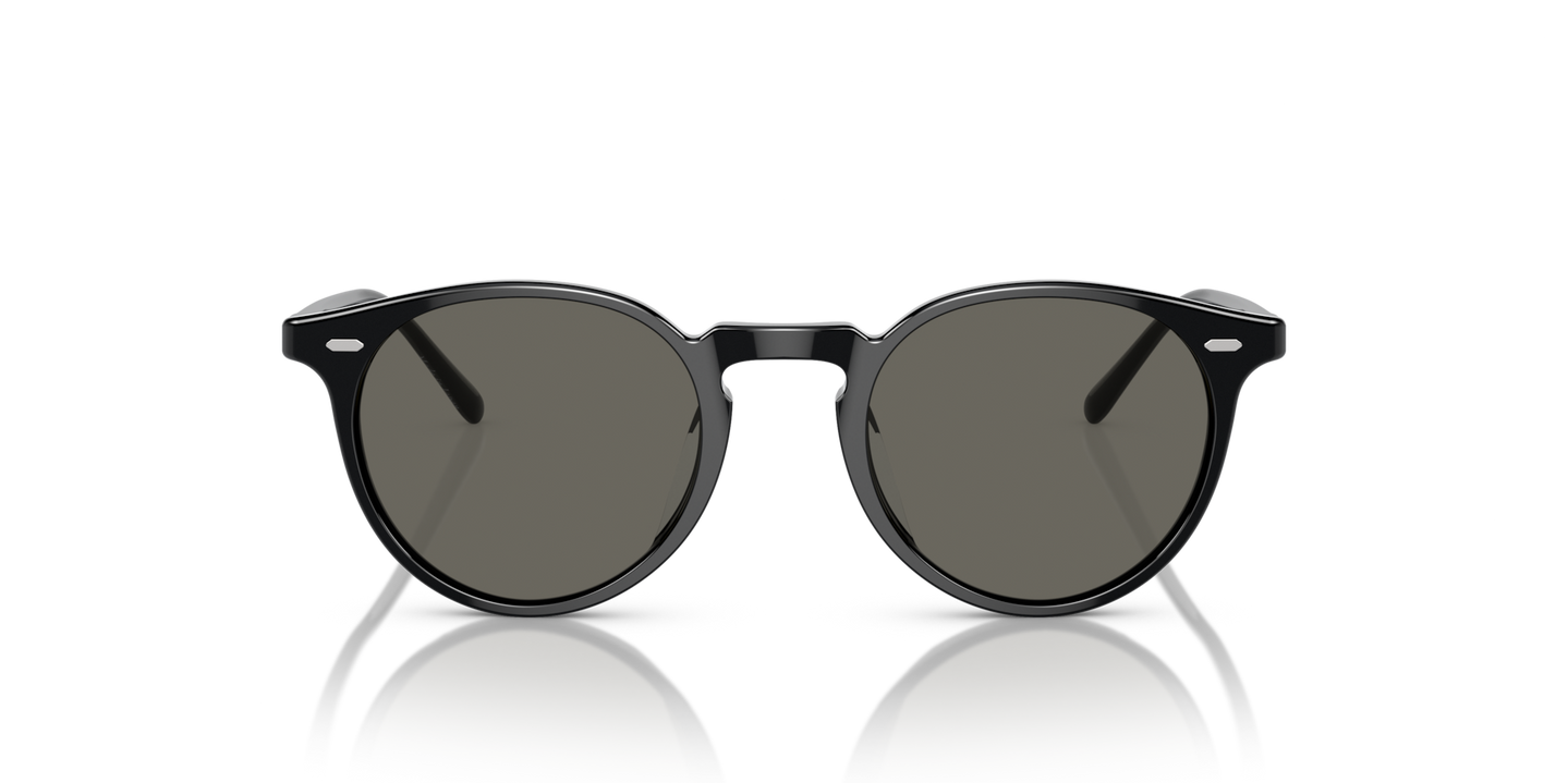 Oliver Peoples N.02 Sun with Black frame and Grey lenses - Image Material 