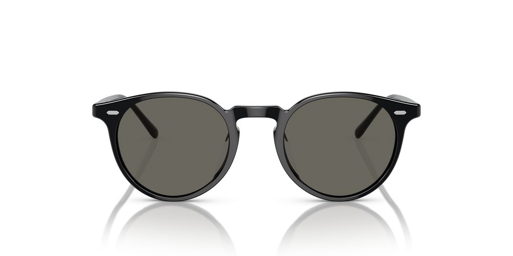 Oliver Peoples N.02 Sun with Black frame and Carbon Grey lenses