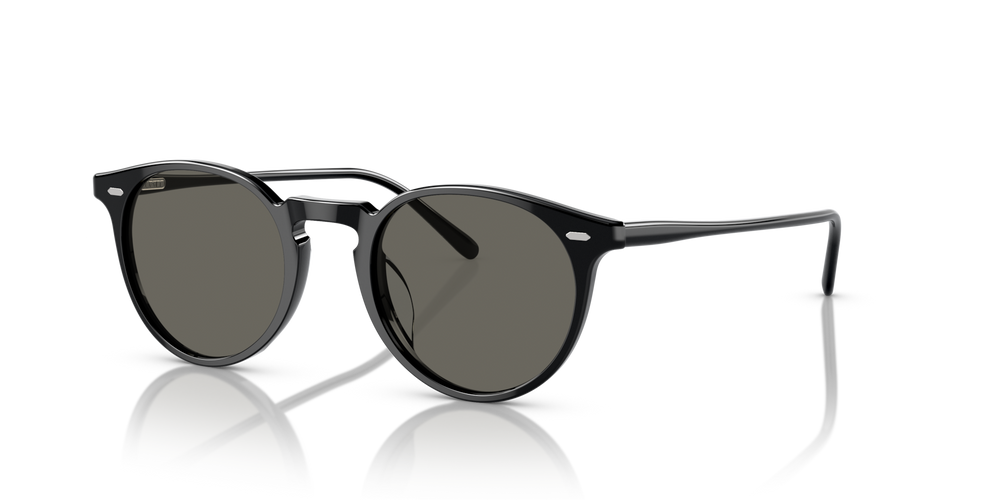 Oliver Peoples N.02 Sun with Black frame and Grey lenses - image 2