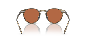 Oliver Peoples N.02 Sun with Soft Olive Bark frame and Orange lenses - image 5
