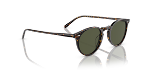 Oliver Peoples N.02 Sun with Atago Tortoise frame and Green lenses - Image 3