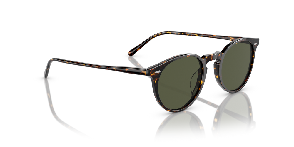 Oliver Peoples N.02 Sun with Atago Tortoise frame and Green lenses - image 3