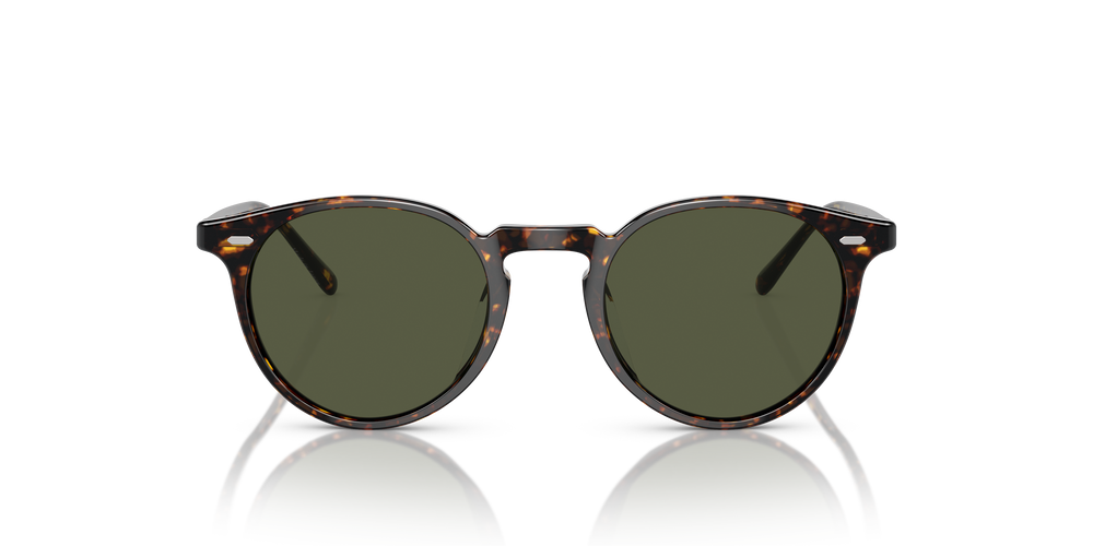 Oliver Peoples N.02 Sun con montatura Tartarugato Atago e lenti  Verde - L'immagine 2