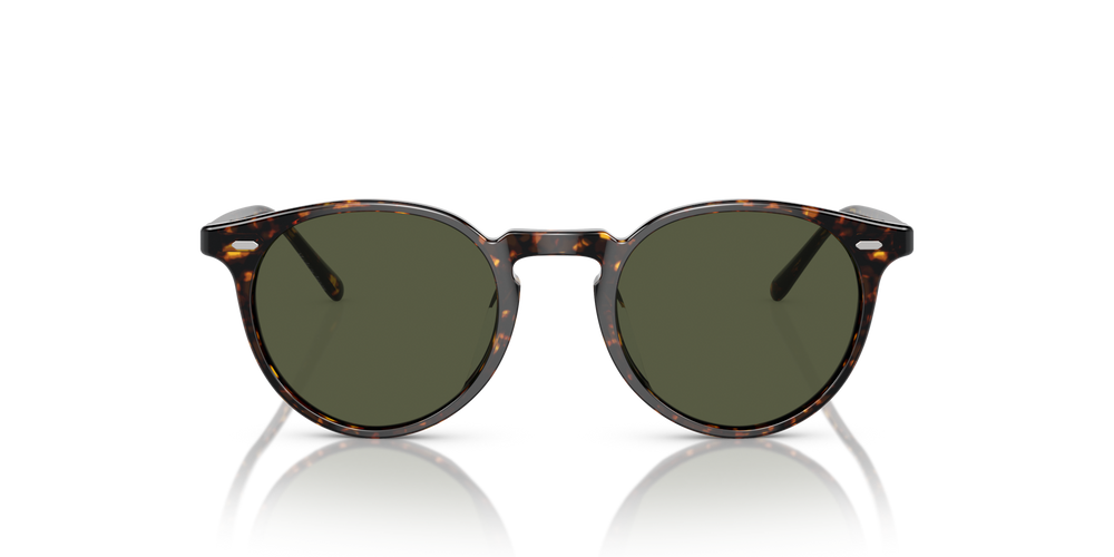 Oliver Peoples N.02 Sun with Atago Tortoise frame and Green lenses - image 2