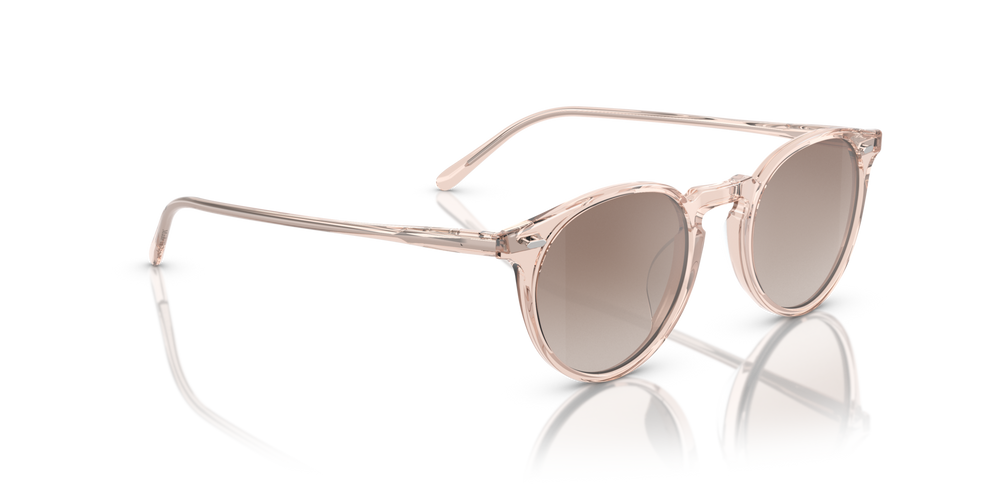 Oliver Peoples N.02 Sun with Cherry Blossom frame and Brown lenses - image 3