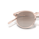 Oliver Peoples N.02 Sun with Cherry Blossom frame and Brown lenses - Variant
