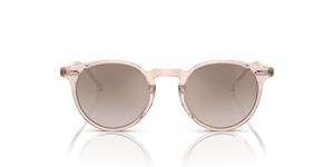 Sie Oliver Peoples N.02 Sun mit Cherry Blossom Gestell und Braun Gläsern - Das Bild 2