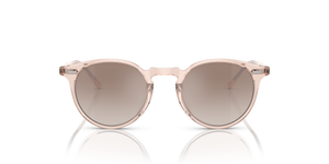 Oliver Peoples N.02 Sun avec une monture Fleur de cerisier et des verres Brun - image 2