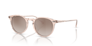 Sie Oliver Peoples N.02 Sun mit Cherry Blossom Gestell und Braun Gläsern - Das Bild 1
