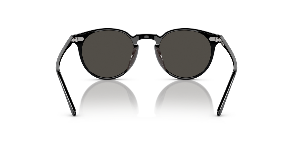 Oliver Peoples N.02 Sun with Kuri Brown frame and Grey Goldtone
