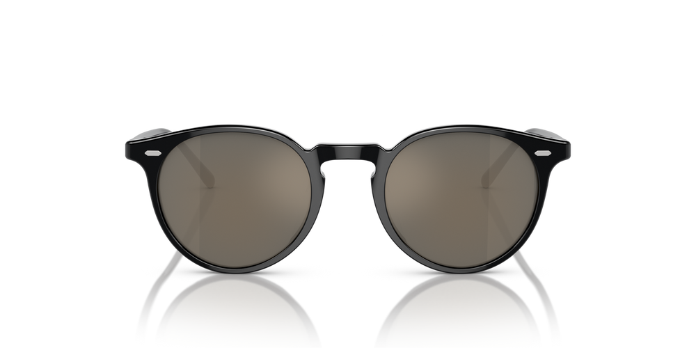 Oliver Peoples N.02 Sun con montatura Marrone Kuri e lenti  Grigio - immagine 2