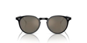 Oliver Peoples N.02 Sun con montatura Marrone Kuri e lenti  Grigio - immagine 2