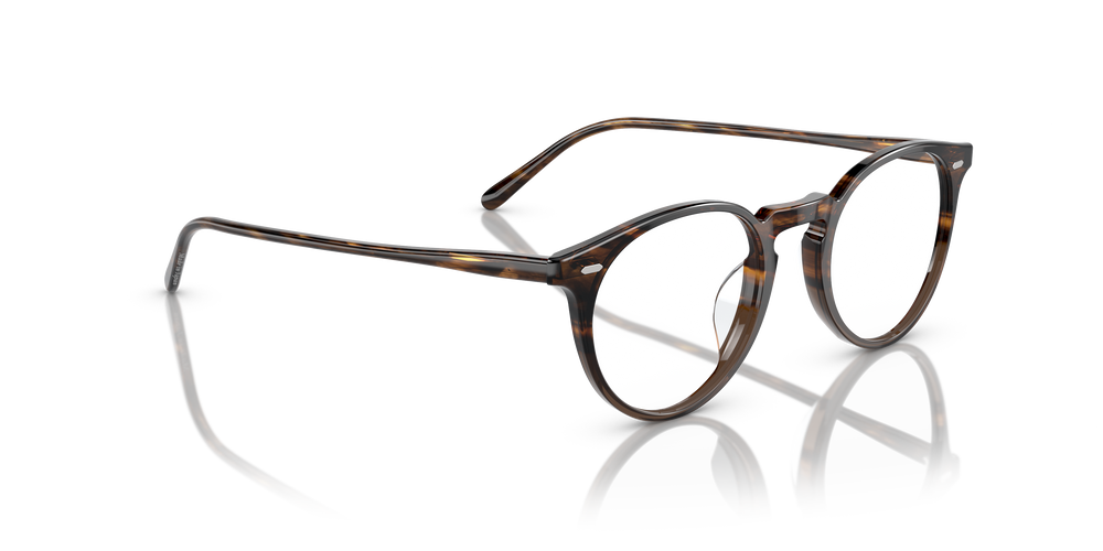 Oliver Peoples N.02 con montatura Rosso Sedona/Grigio talpa sfumato - L'immagine 3