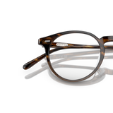 Oliver Peoples N.02 con montatura Rosso Sedona/Grigio talpa sfumato - Variant