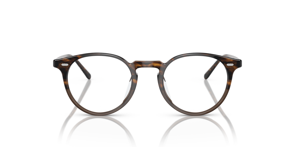 Oliver Peoples N.02 avec monture Rouge Sedona/Dégradé Taupe - image 2