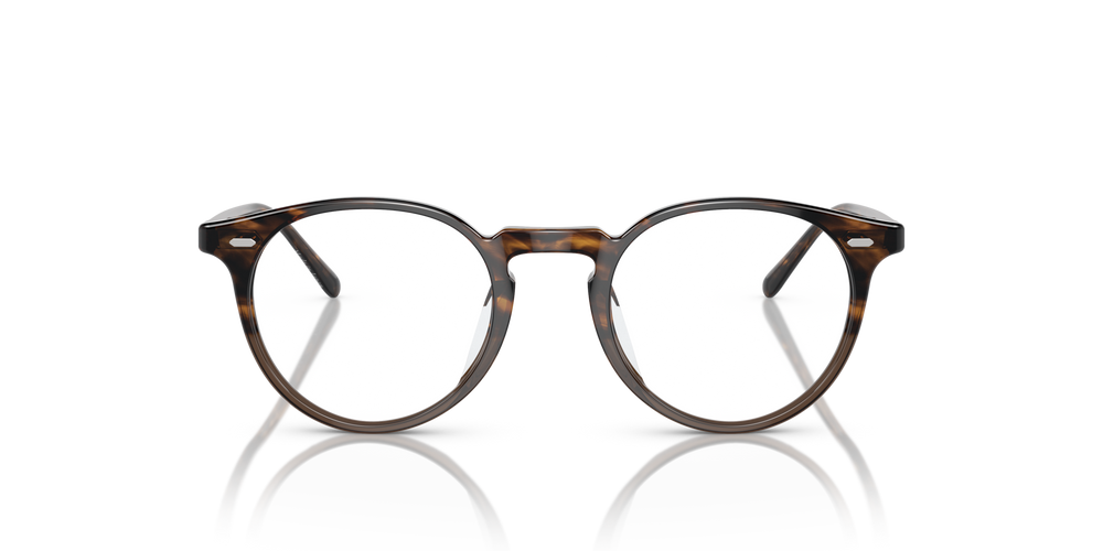 Oliver Peoples N.02 の シードナレッド/トープグラディエント フレーム - 画像 2
