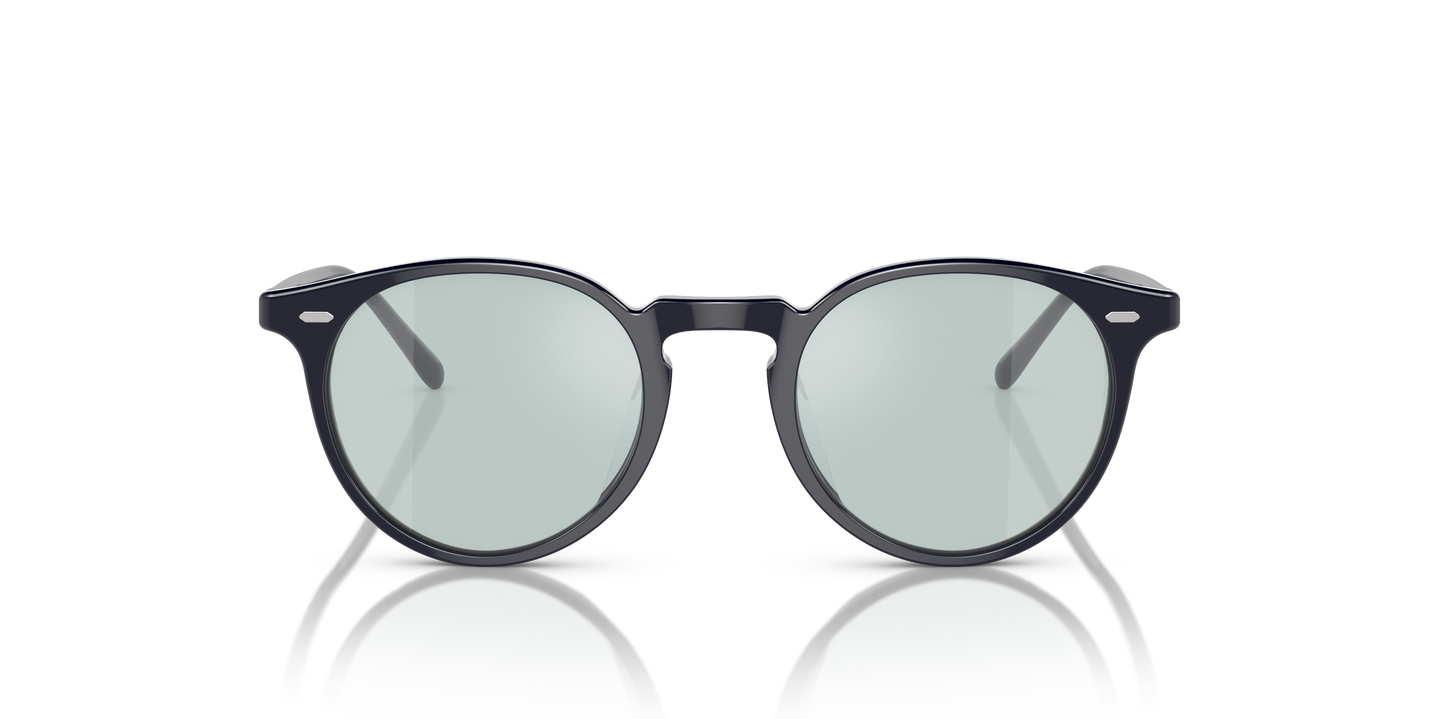 Oliver Peoples N.02 con montatura Hanada Indigo - Immagine Materiale