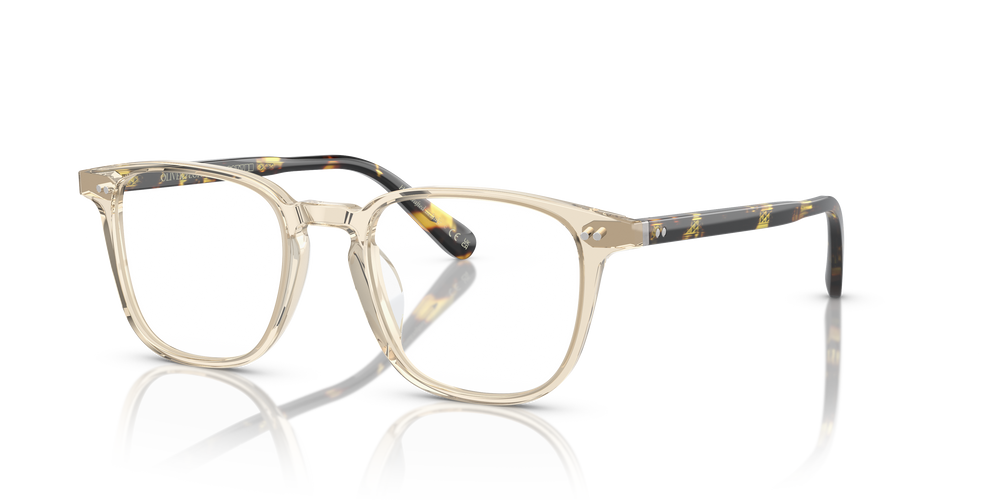 Oliver Peoples Gregory Peck-F mit Gelbbraun Gestell | Oliver