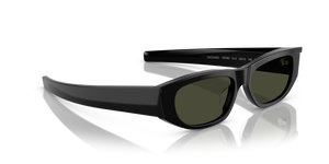 Oliver Peoples Fai II con montatura Nero e lenti  Verde - immagine 3