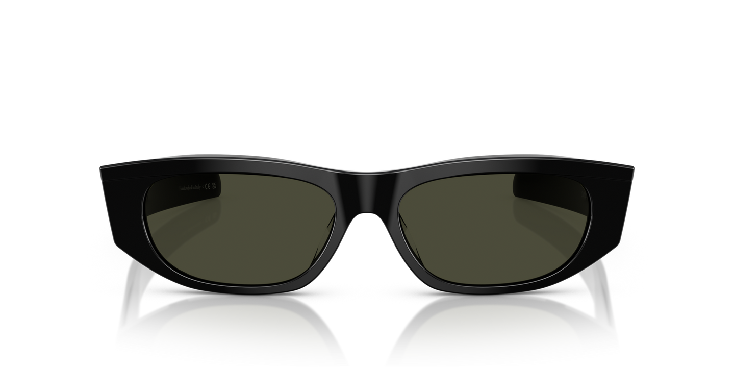Oliver Peoples Fai II con montatura Nero e lenti  Verde - Immagine Materiale