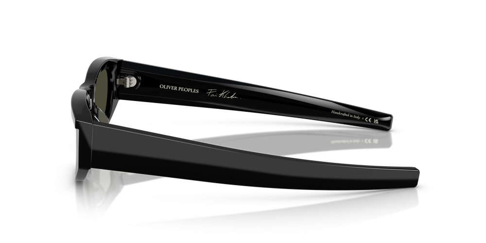 Oliver Peoples Fai II con montura Negro y lentes Verde - El 4