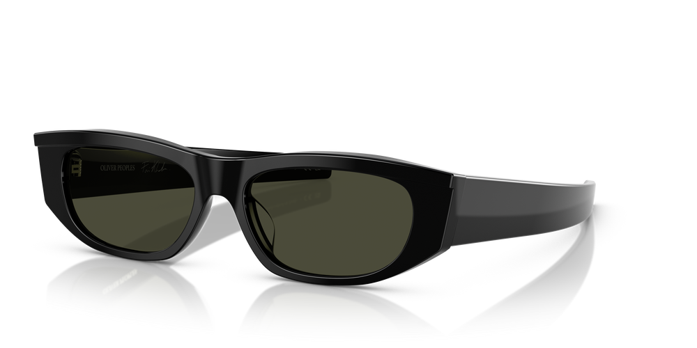 Sie Oliver Peoples Fai II mit Schwarz Gestell und Grün Gläsern - Bild 2