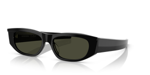 Sie Oliver Peoples Fai II mit Schwarz Gestell und Grün Gläsern - Das Bild 1