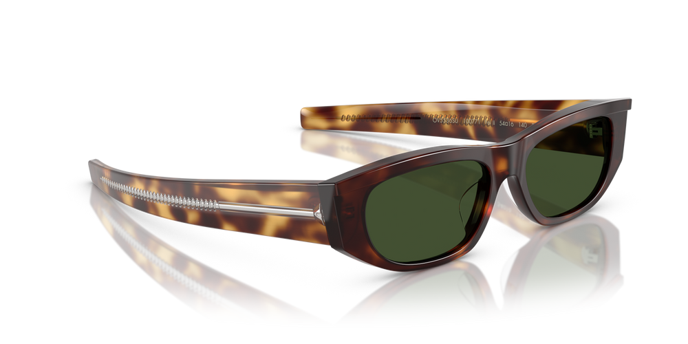 Oliver Peoples Fai II with Dark Mahogany frame and Green lenses - image 3