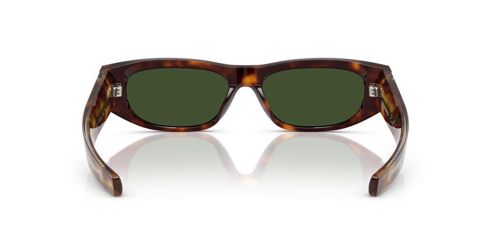 Sie Oliver Peoples Fai II mit Mahagoni dunkel Gestell und Grün Gläsern - Bild 5